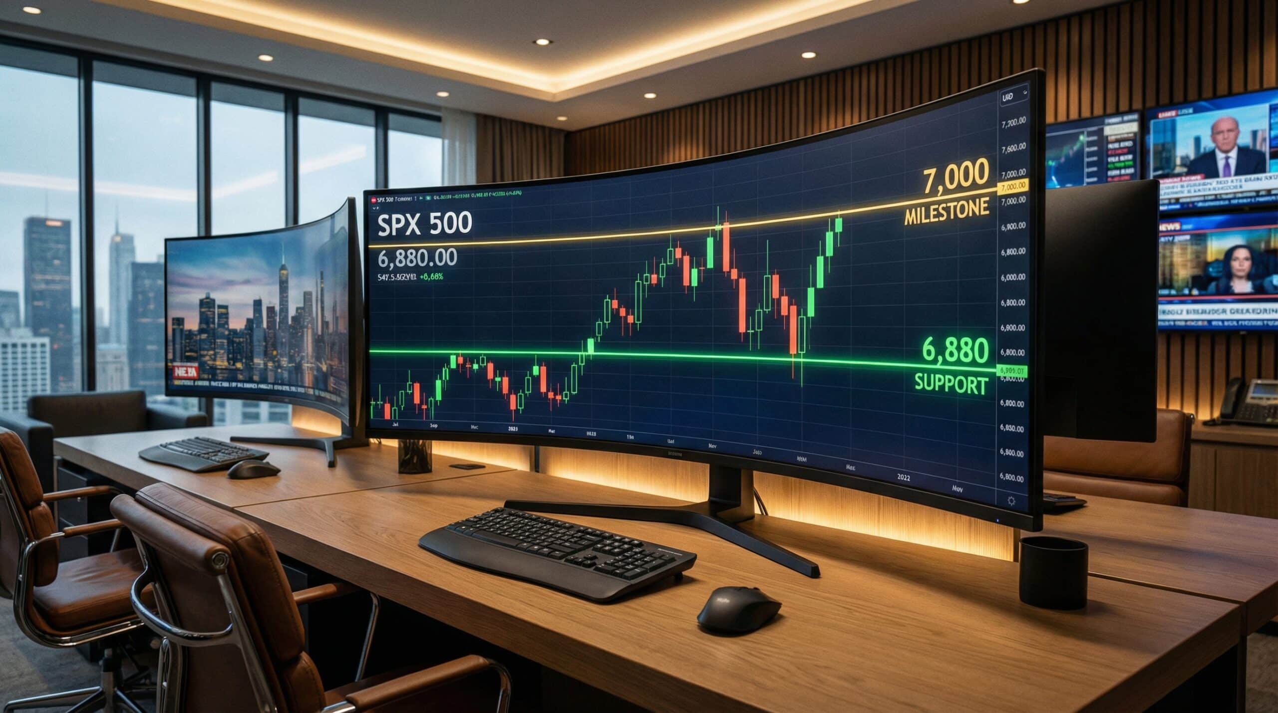 A visual guide to SPX price action for tactical trading in the 2026 stock market.
