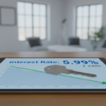 A graph showing mortgage and refinance interest rates today, January 31, 2026, trending below 6 percent.