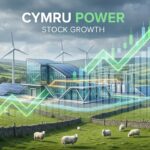 A professional graphic showing the National Grid North Wales network upgrade investment and its impact on energy infrastructure markets.