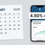 A professional graphic showing the 10 best high-yield savings accounts for January 2026.