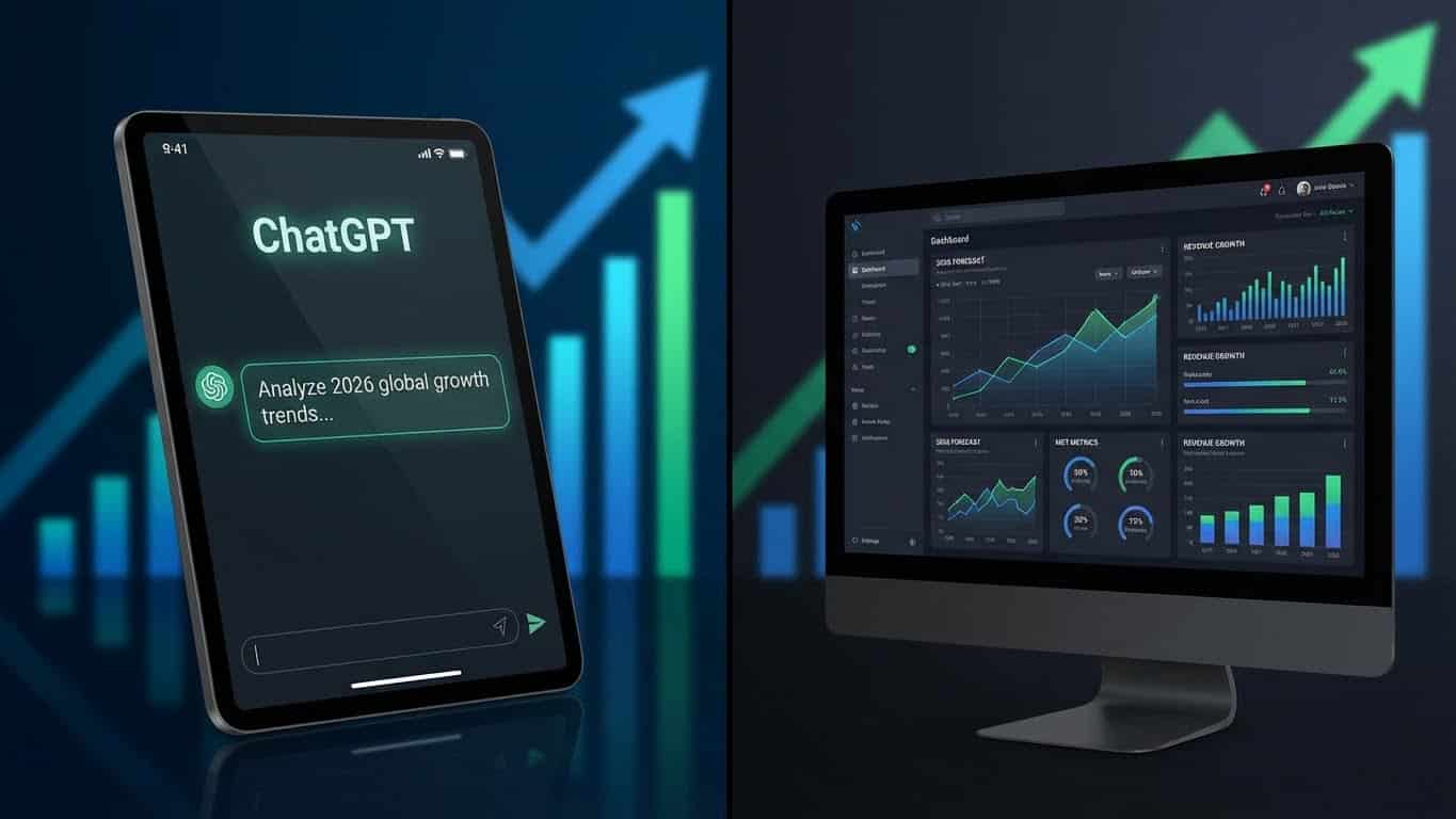 A professional visual guide showing how ChatGPT can build your financial plan in early 2026.