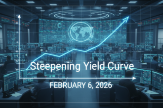 A financial dashboard showing the Stock Market Today February 6 2026 analysis for the S&P 500 and bond yields.
