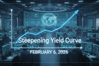 A financial dashboard showing the Stock Market Today February 6 2026 analysis for the S&P 500 and bond yields.
