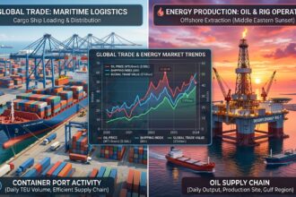 A visual representation of a Disorderly Trade War and Energy Security Strategies in the 2026 global economy.